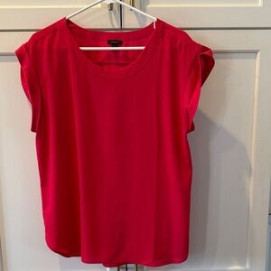 Ann Taylor Factory Women's Vibrant Fuschia Blouse